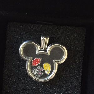 Pandora Silver Mickey Mouse Necklace Charm